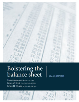 Whitepaper - Bolstering the balance sheet